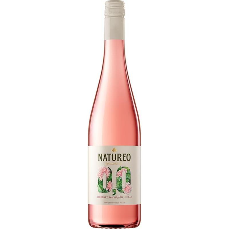 Natureo Syrah-Cabernet Sauvignon 0,0 Alkoholfri Rosévin 75 cl