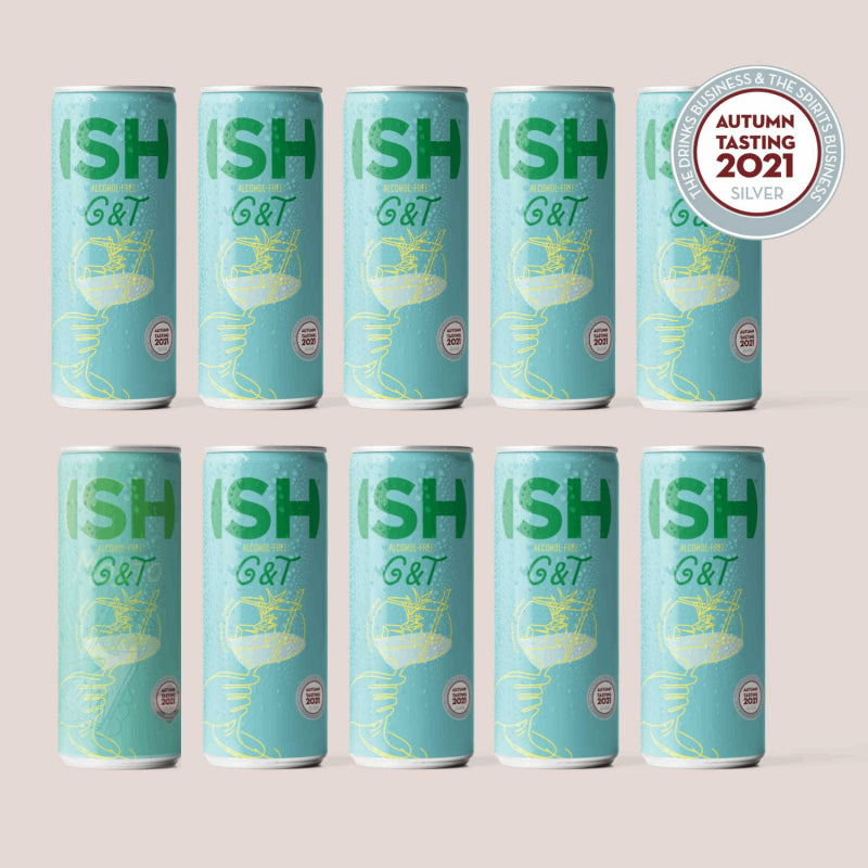 GinISH & Tonic Alkoholfri Drink 10 x 20 cl
