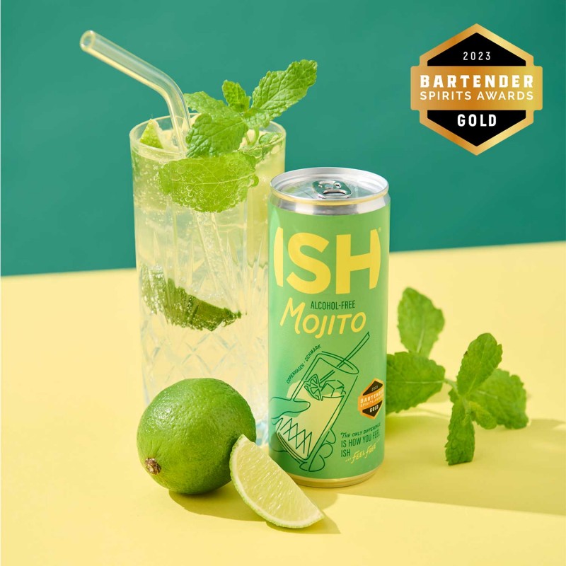 MojitoISH Alkoholfri Drink 10 x 25 cl