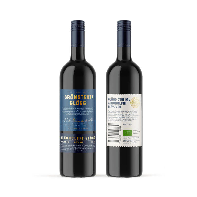 Grönstedts Alkoholfri Gløgg 75 cl