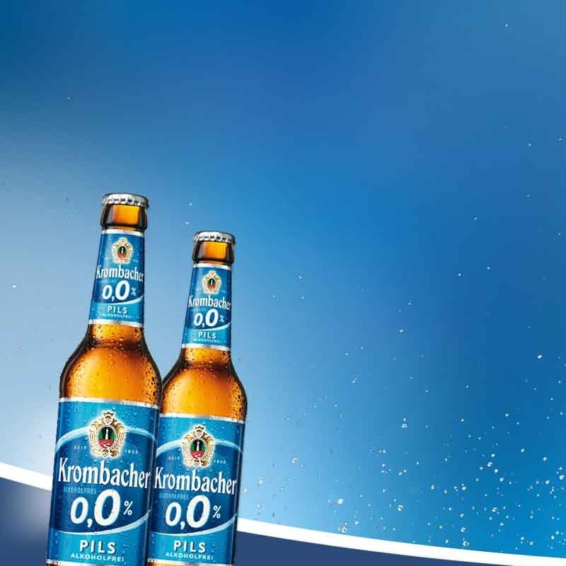 Krombacher Alkoholfri Øl Pilsner 0,0