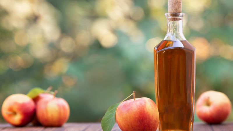 cider og æbler