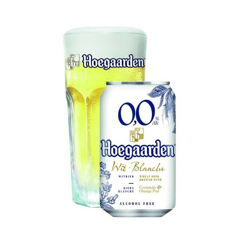 Hoegaarden Wit 0,0 Alkoholfri Hvedeøl 10 x 50 cl