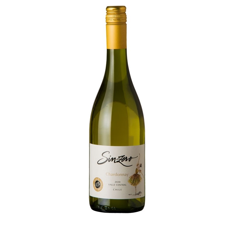 SinZero Chardonnay 2020 Alkoholfri Hvidvin 75 cl