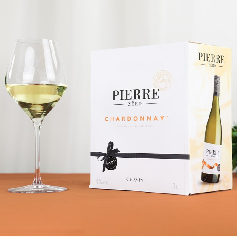 Pierre Zero Chardonnay Hvidvin Bag-in-Box 3 liter