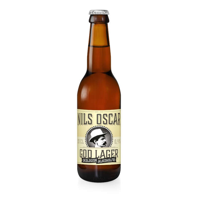 Nils Oscar Alkoholfri God Lager 10 x 33 cl