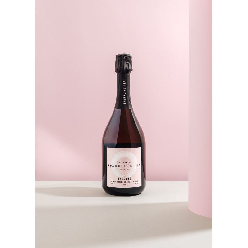 Copenhagen Sparkling Tea LYSERØD 75 cl ØKO