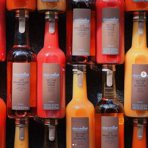Alain Milliat saft og lemonade smagskasse