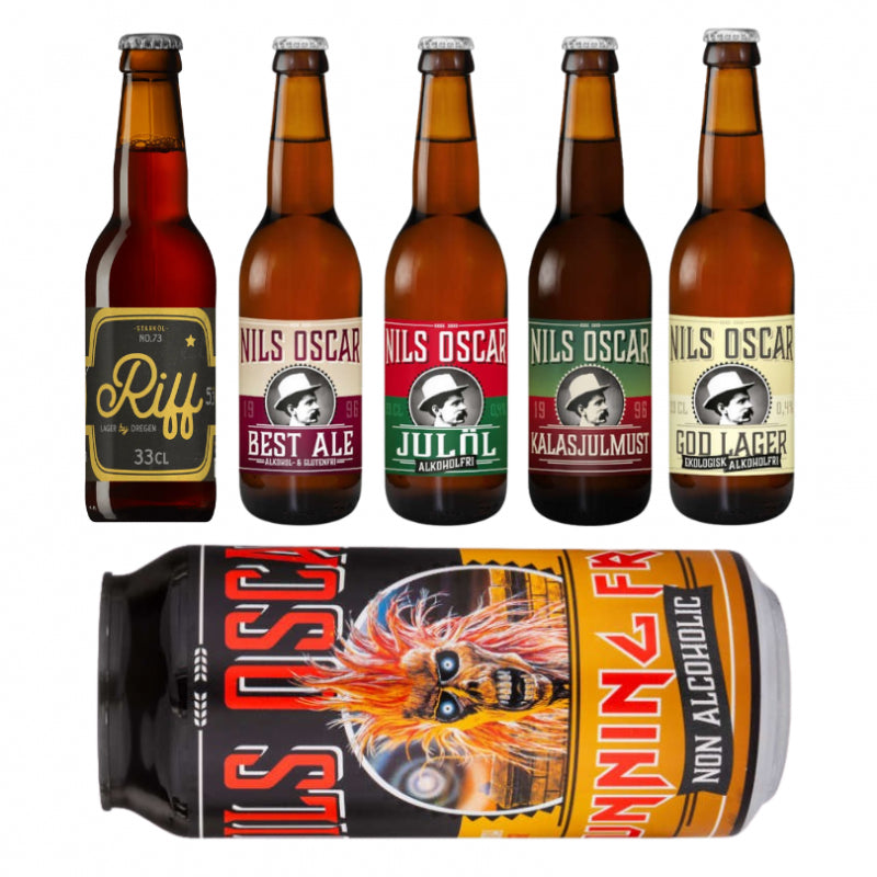 Nils Oscar Smagskasse 12 x 33 cl