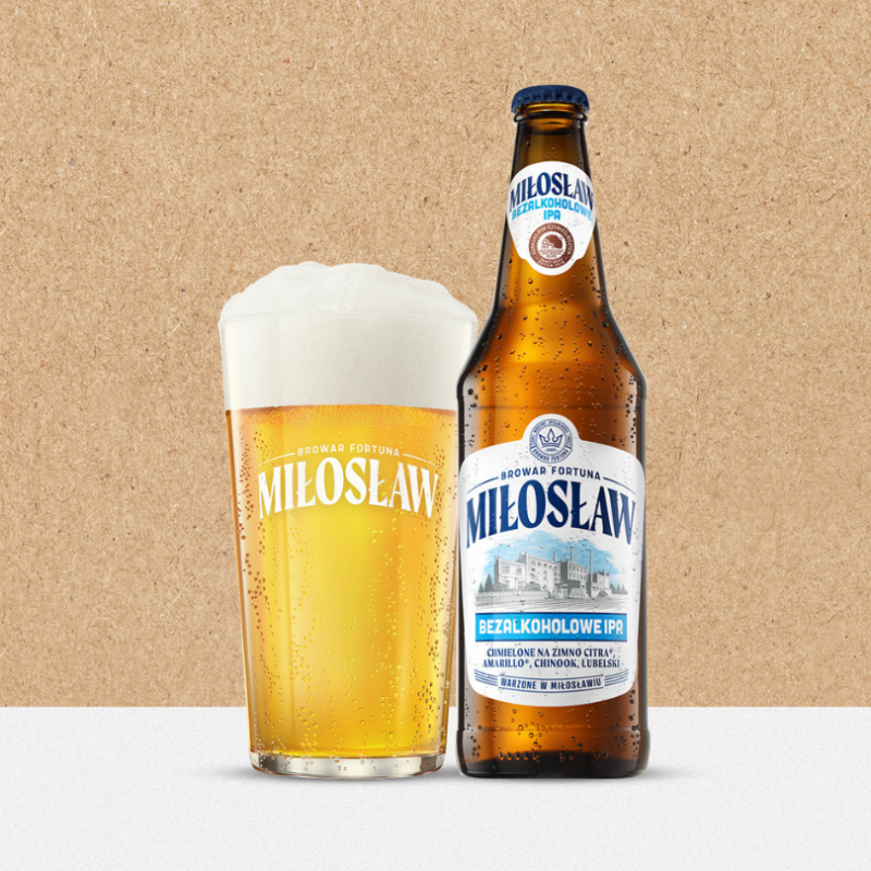 Miloslaw Alkoholfri IPA (Flaske) 10 x 50 cl