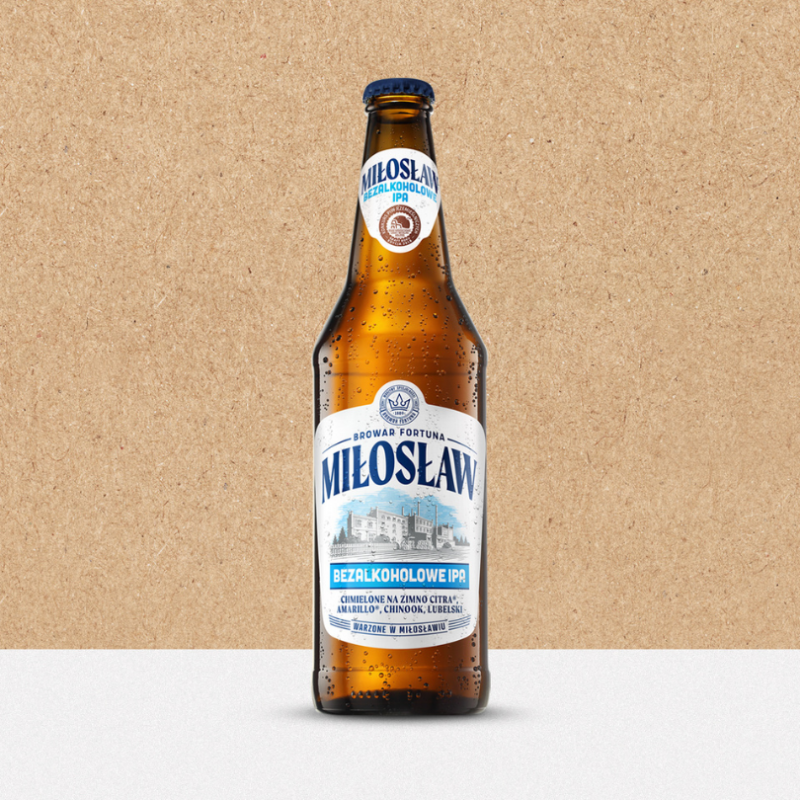 Miloslaw Alkoholfri IPA (Flaske) 10 x 50 cl