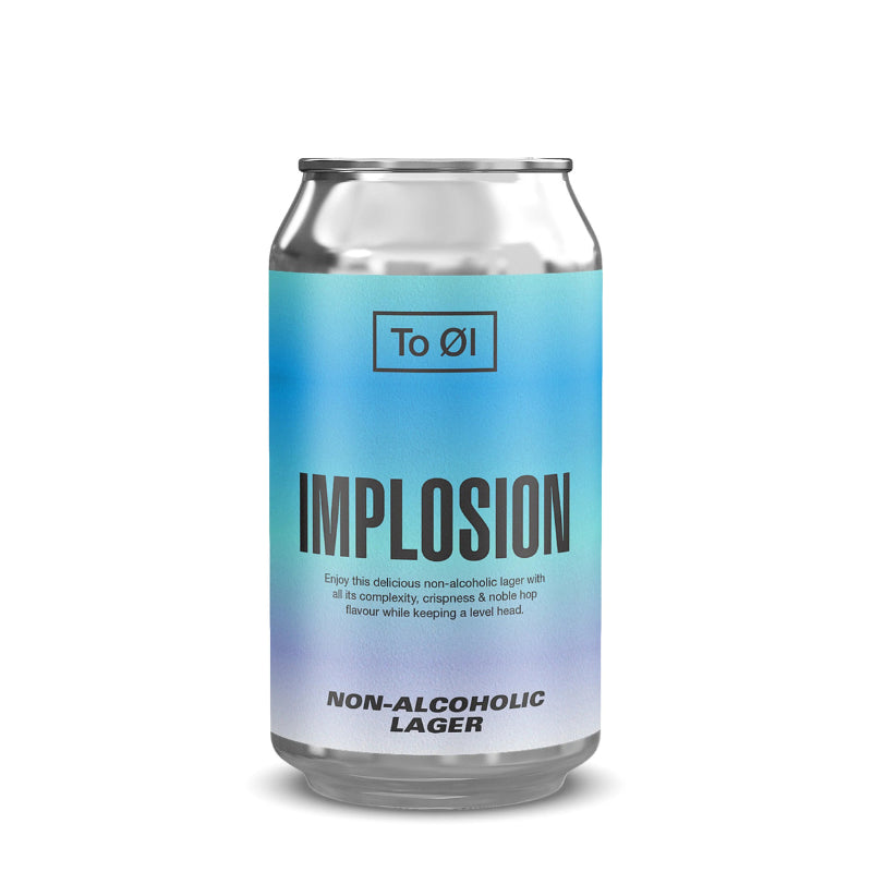 To Øl Implosion Lager 33 cl