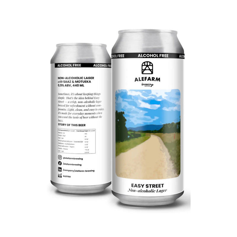 Alefarm Easy Street Lager 44 cl