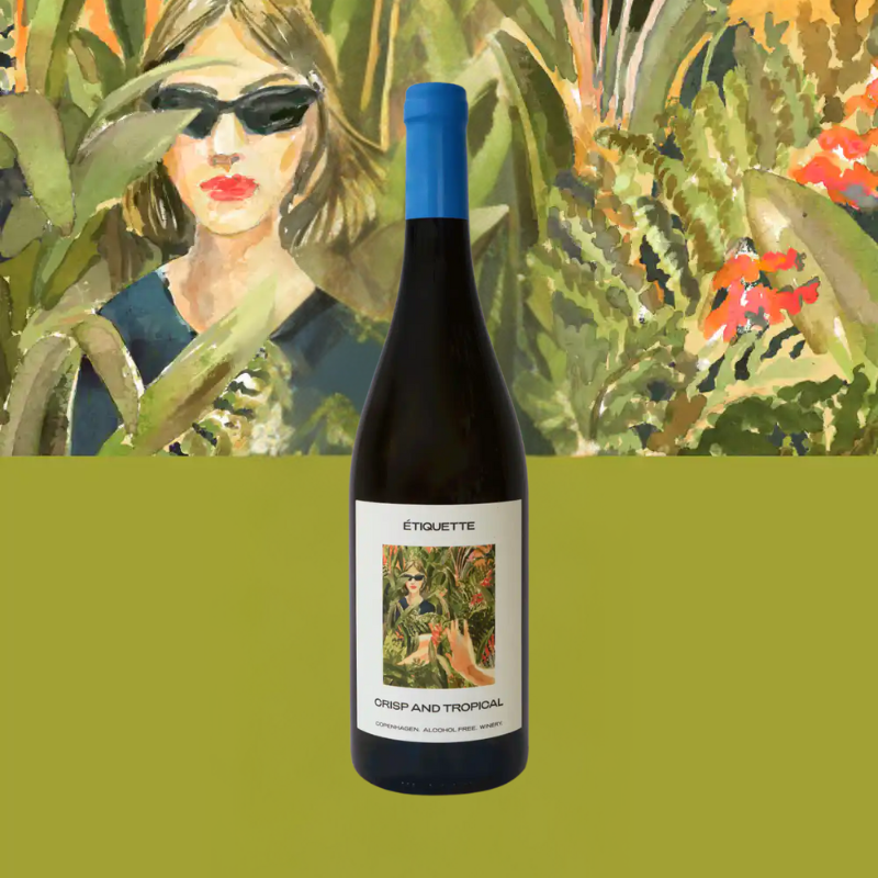Étiquette Crisp & Tropical 75 cl 0,0%