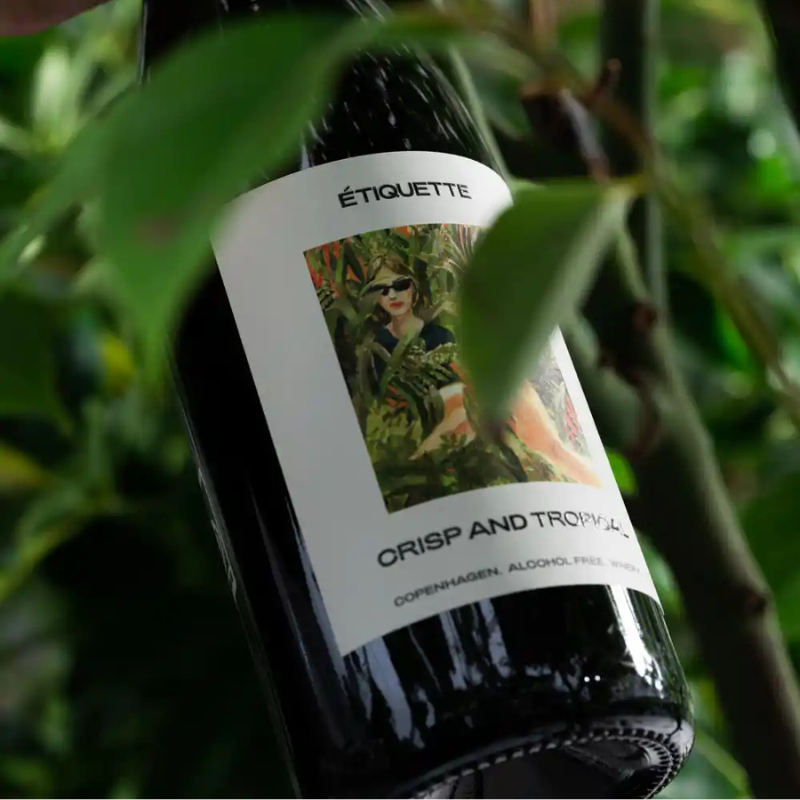 Étiquette Crisp & Tropical 75 cl 0,0%