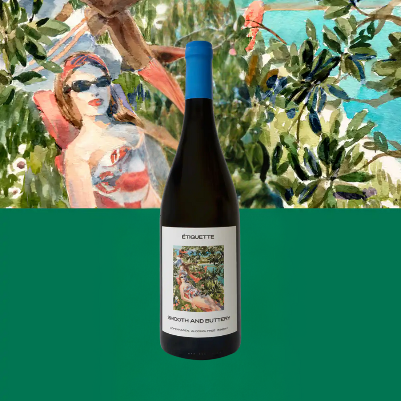 Étiquette Smooth & Buttery 75 cl 0,0%