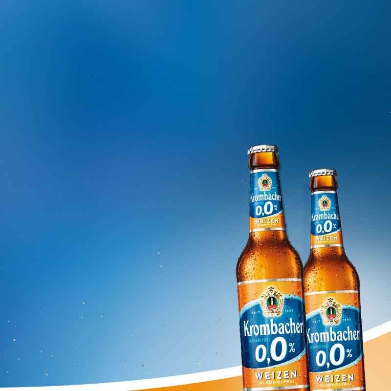 Krombacher Alkoholfri Øl Hvede 0,0