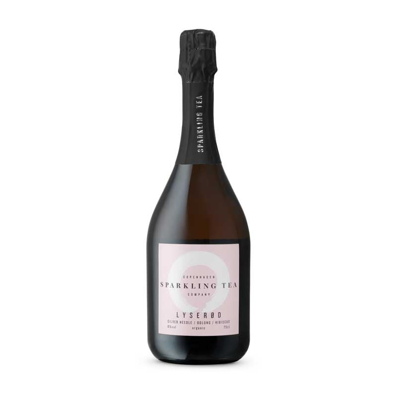 Copenhagen Sparkling Tea LYSERØD 75 cl ØKO