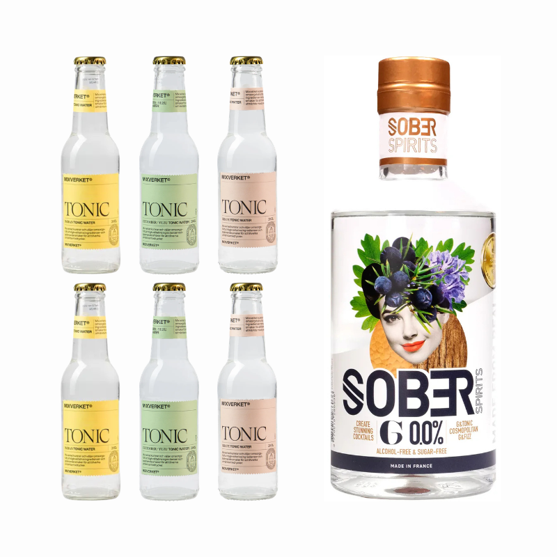 Sober Spirits Gin og Mixverket Tonic smagskasse