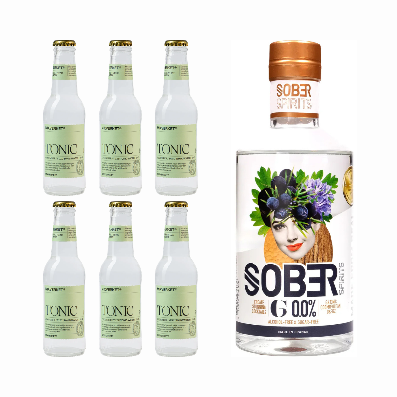 Cucumber & Yuzu Gin og Tonic drinkskasse