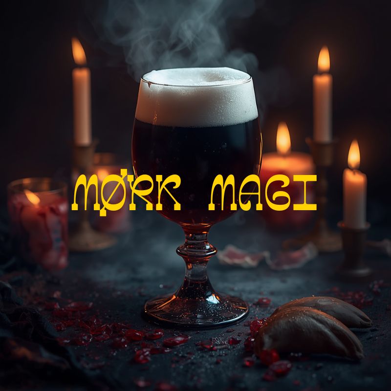 Ølsmagningskasse - Mørk Magi  - 6 flasker