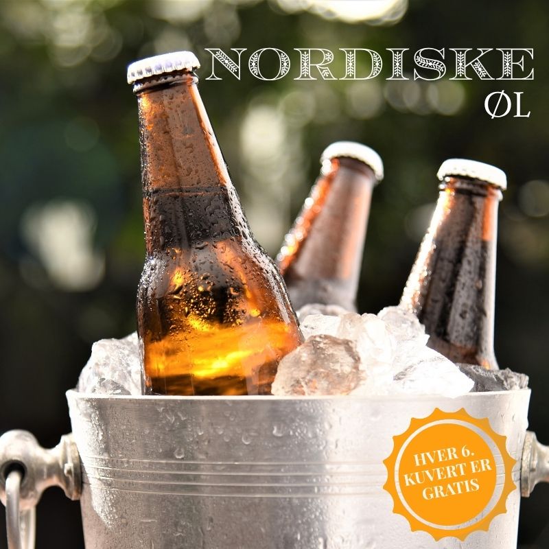 Ølsmagningskasse - Nordens Øl  - 6 flasker