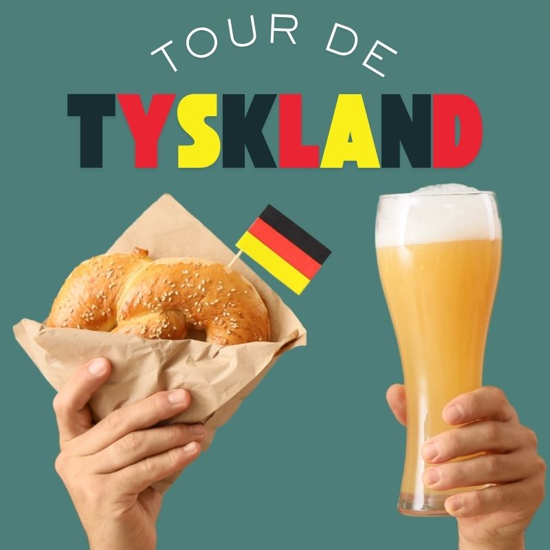 Ølsmagningskasse - Tour de Tyskland - 6 flasker