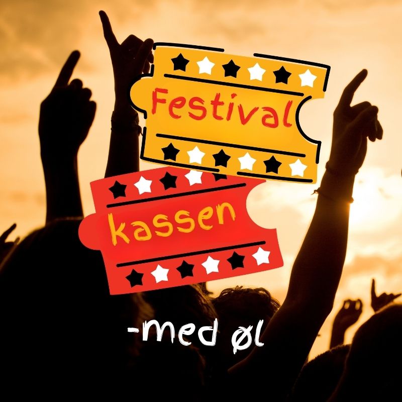 Festivalkassen - Øl - 24 flasker