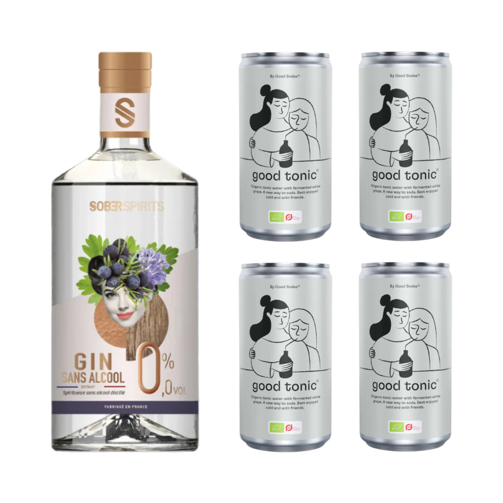 Sober Spirits Alkoholfri Gin & Tonic Drinkskasse