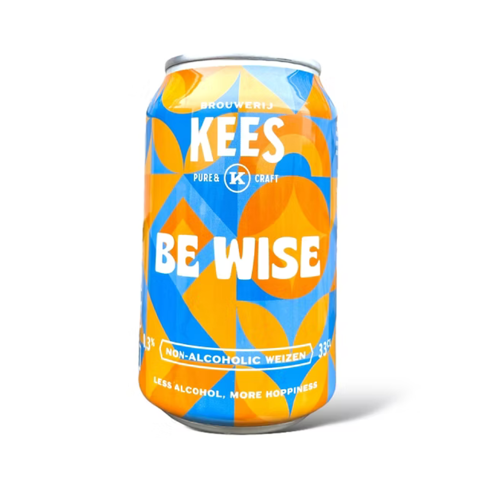 Kees Be Wise 0,3% Hoppy Weizen 10 x 33 cl (dåse)