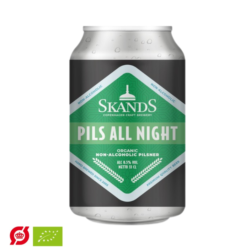 Skands Pils All Night 10 x 33 cl (Dåse)