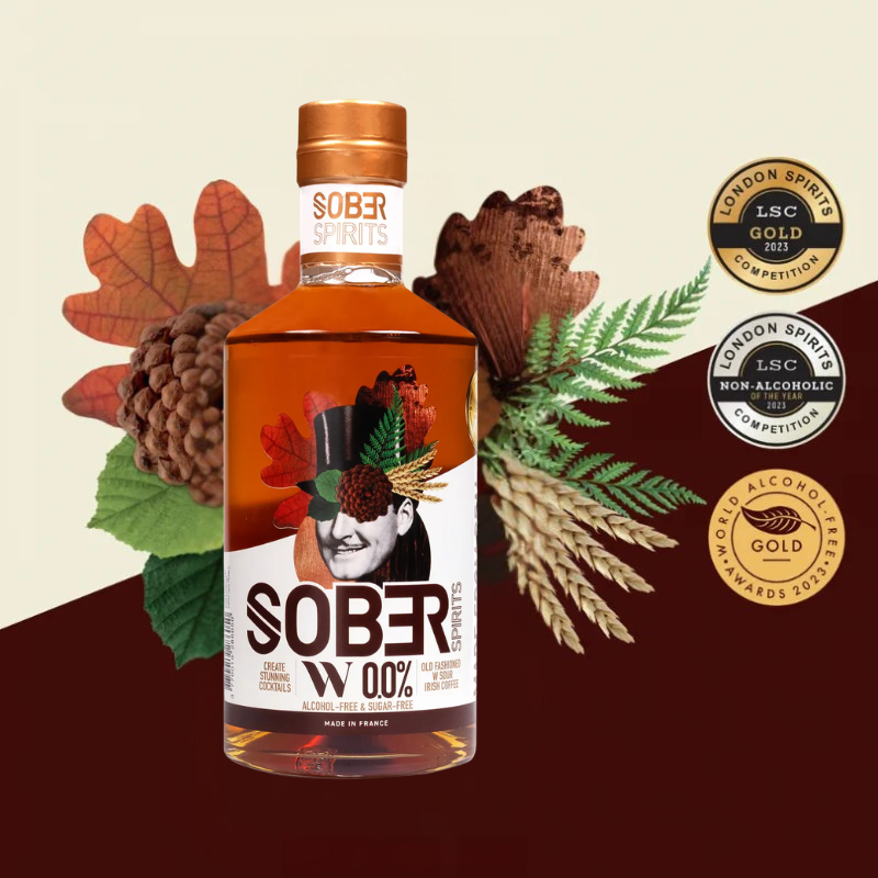 Sober Spirits Whisky Bourbonalternativ 50 cl 0%